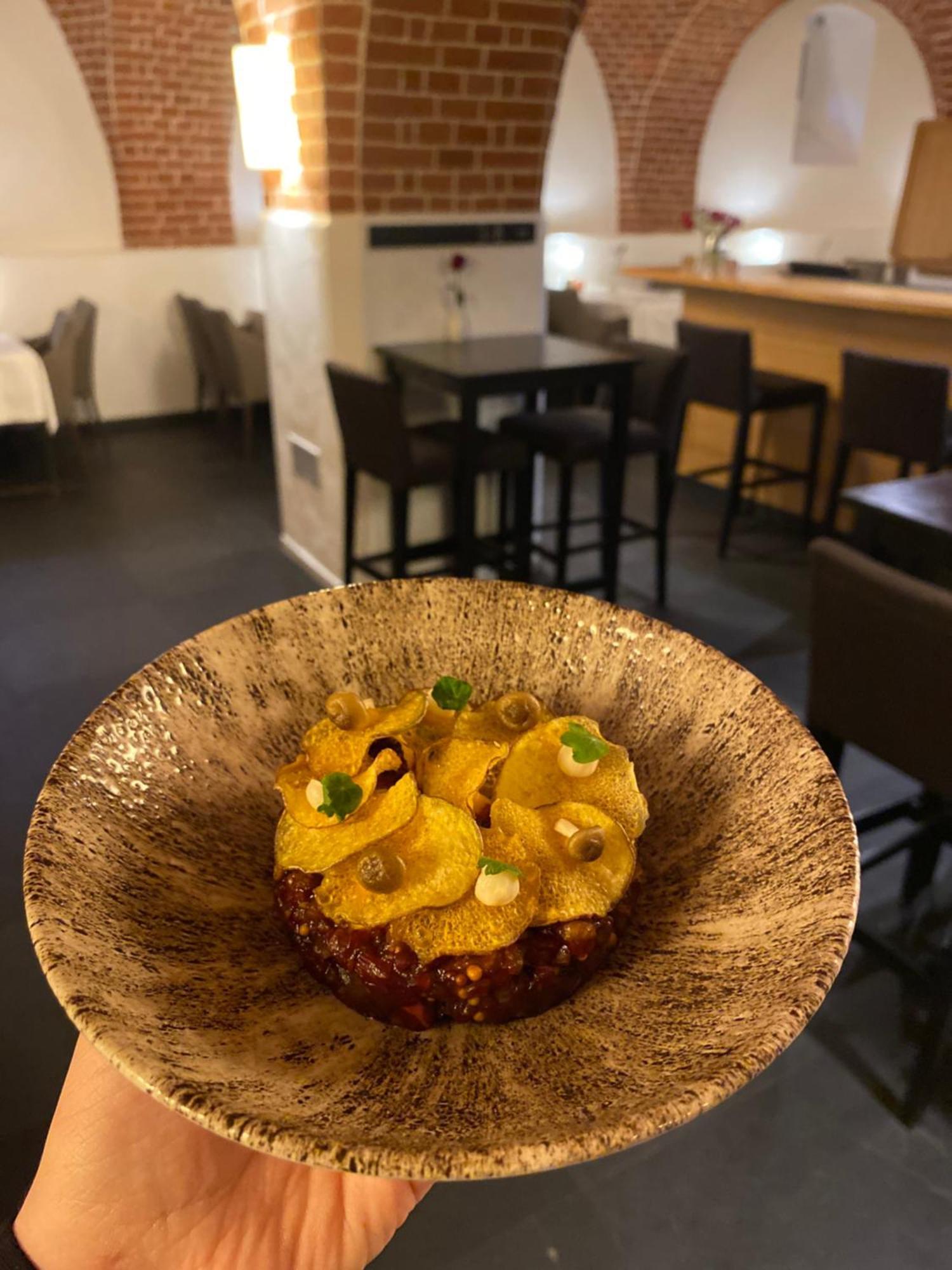 The Granary - La Suite Hotel Wrocław Buitenkant foto A dish of dried scallops